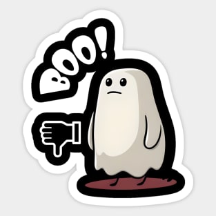 Ghost Of Disapproval Sticker